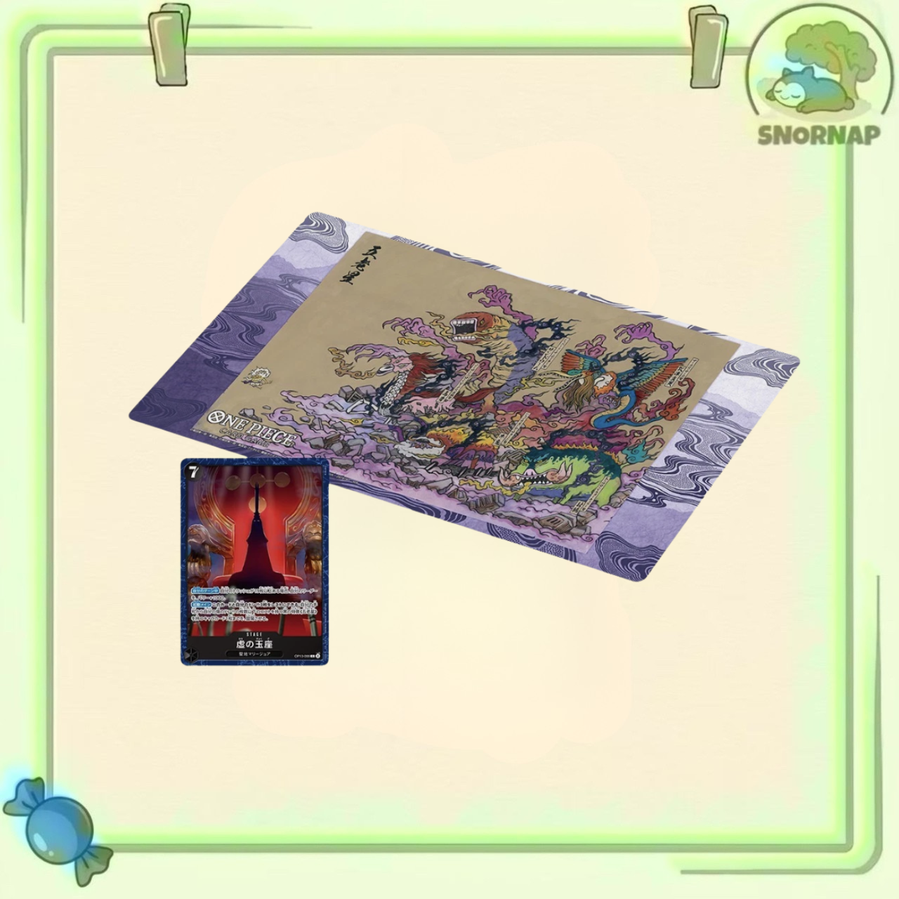 Sealed One Piece The Five Elders Playmat Vol. 2