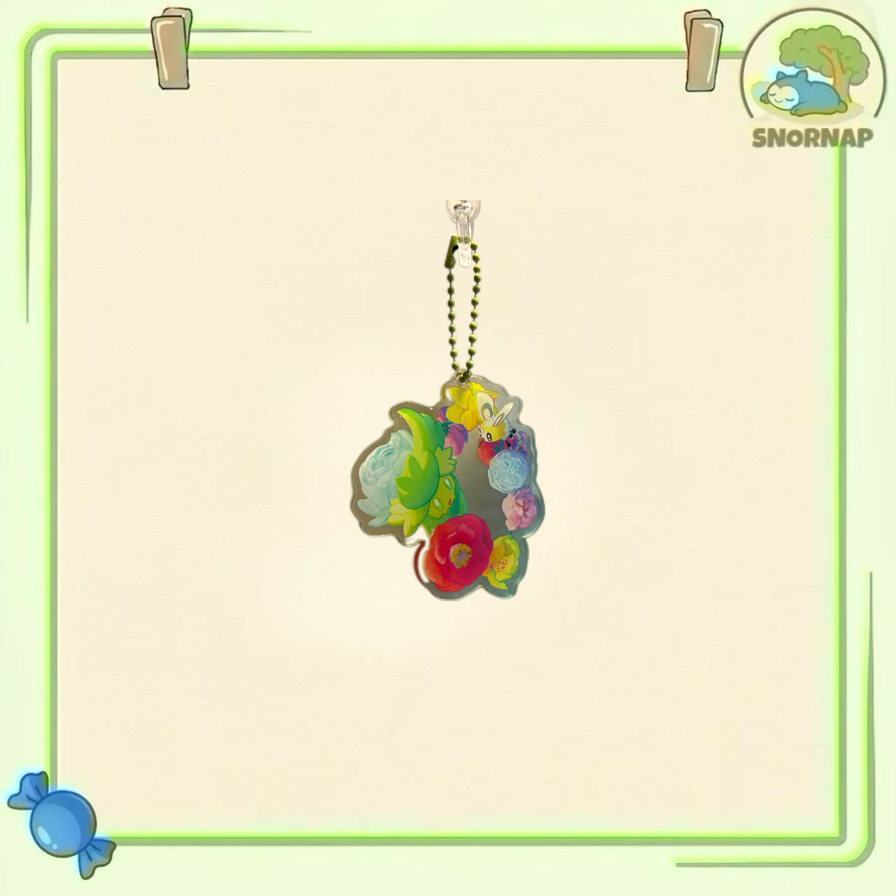 Comfey Acrylic Keychain