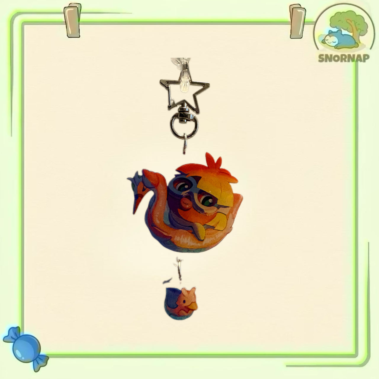 Smoochum Acrylic Keychain