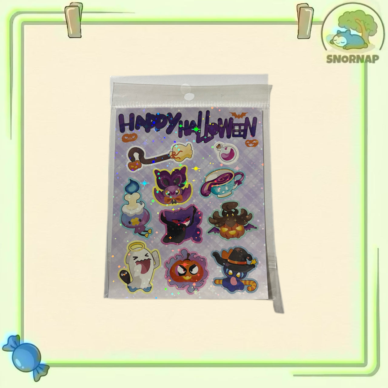 "Halloween" Stickers