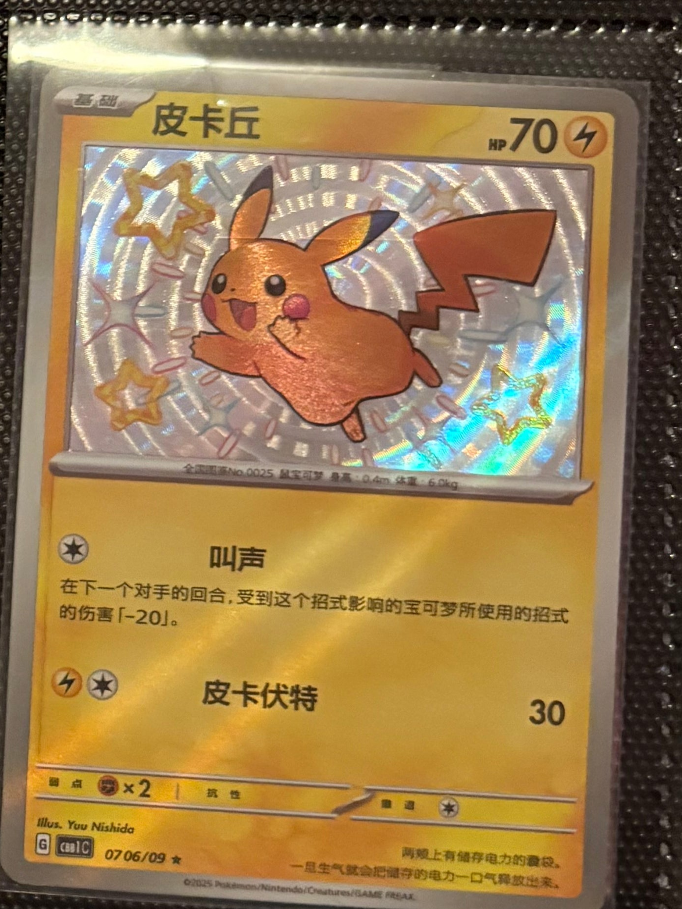 Gemstone vol 1 Horizon captain pikachu "Finish Your Master Set" - Chinese Single Card