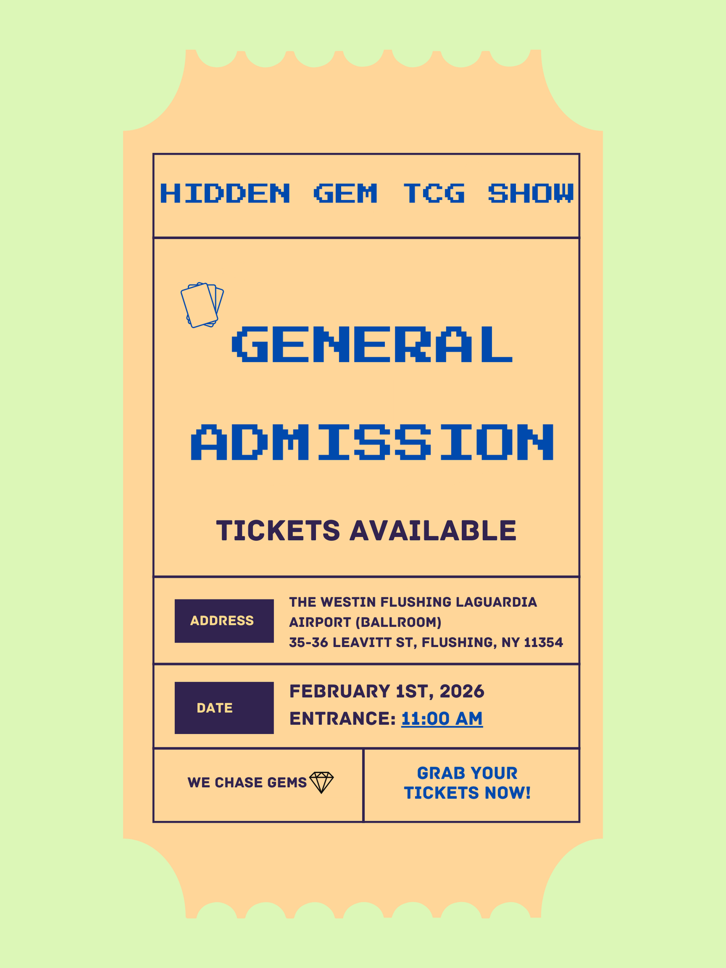General Admission （February 1，2026）