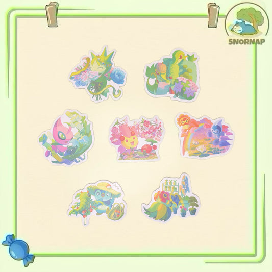 “Garden” stickers