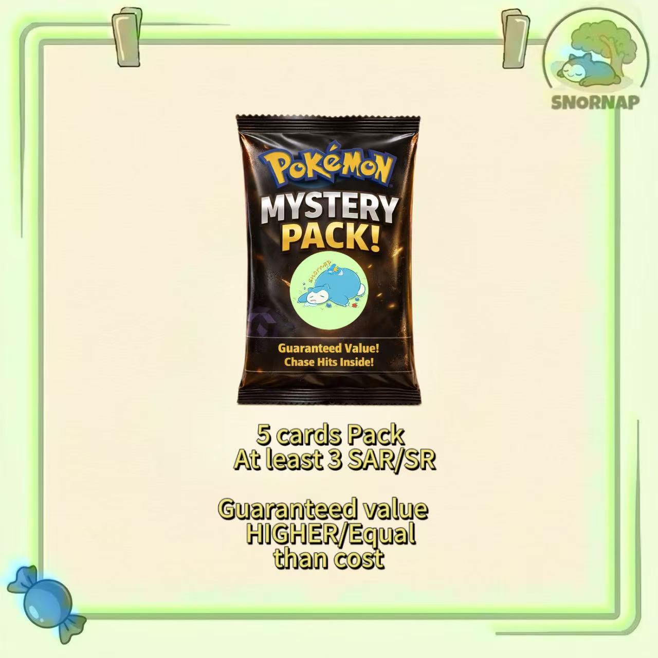 Snornap Mystery Pack (Regular SnorNap Inc Snornap Mystery Pack (Regular SnorNap Inc