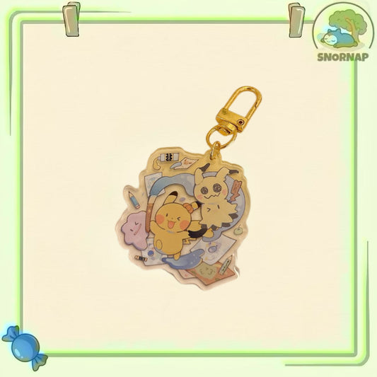Pikachu & Mimikyu Acrylic Keychain