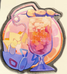 “Summer” Acrylic Magnet