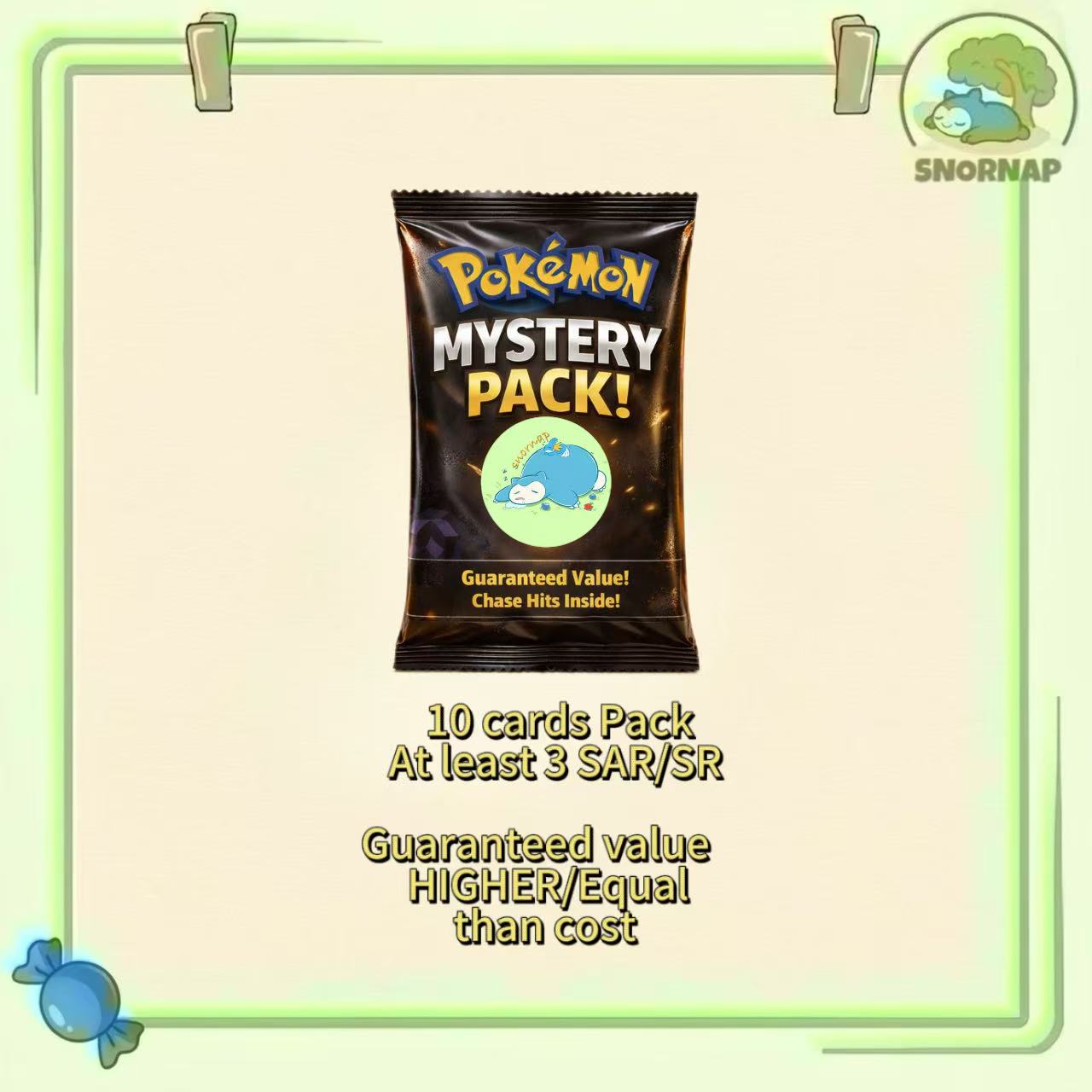 Snornap Mystery Pack (Regular）