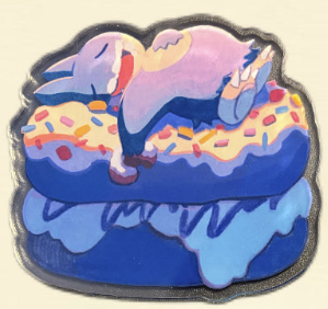 “Summer” Acrylic Magnet