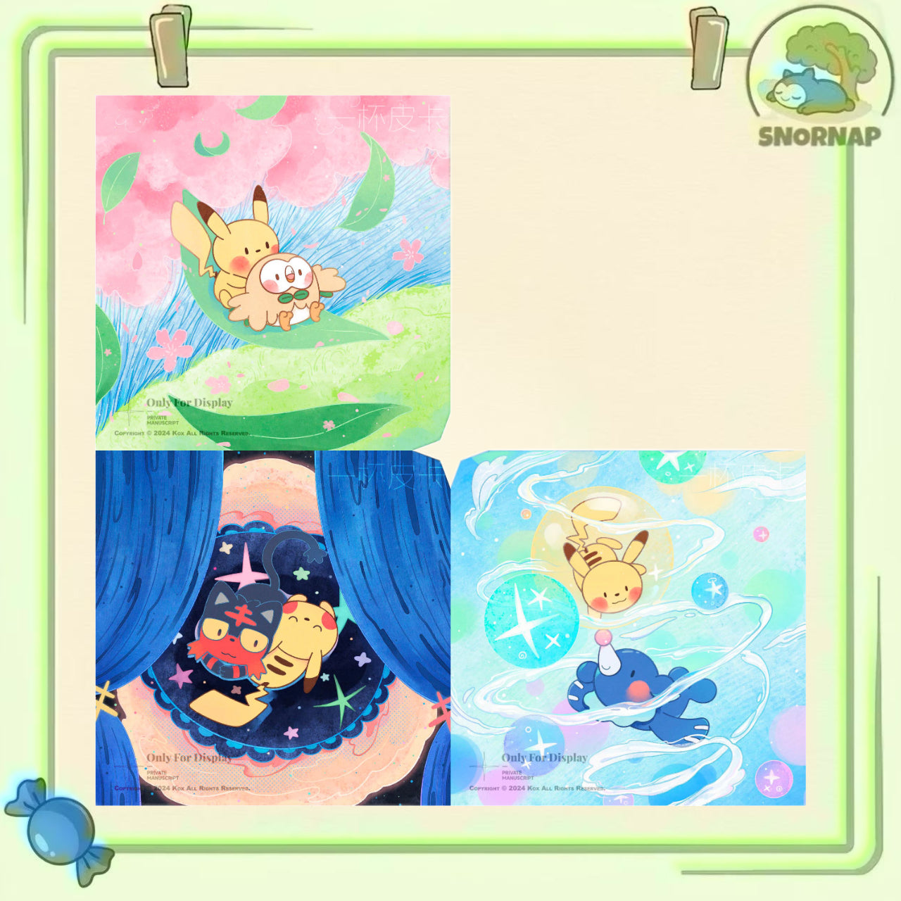 Gem 1-9 Square Photocard