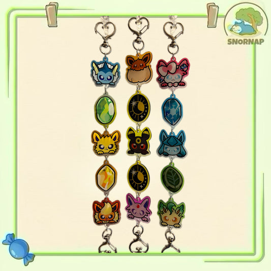 Eevee set Acrylic Keychain