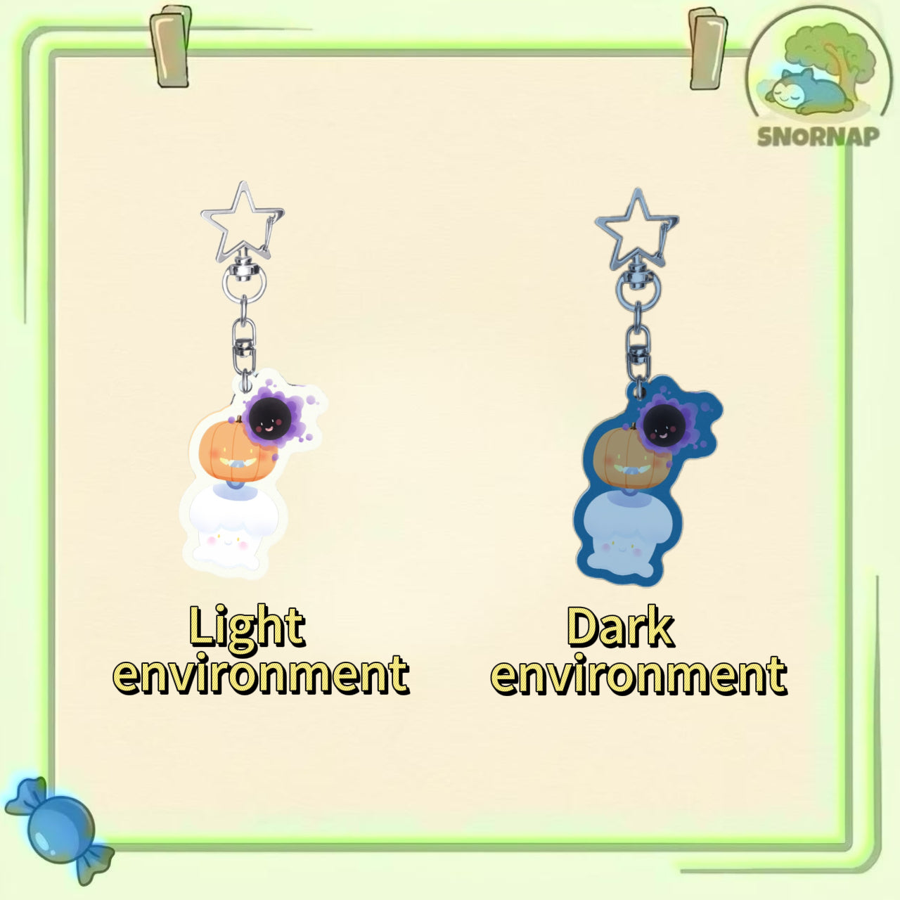 Litwick Acrylic Keychain