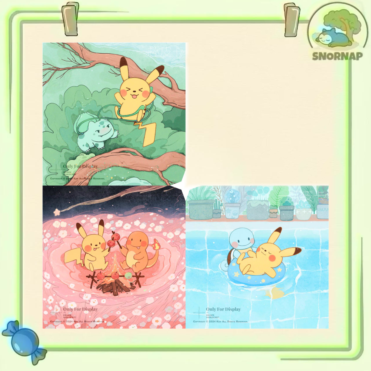 Gem 1-9 Square Photocard