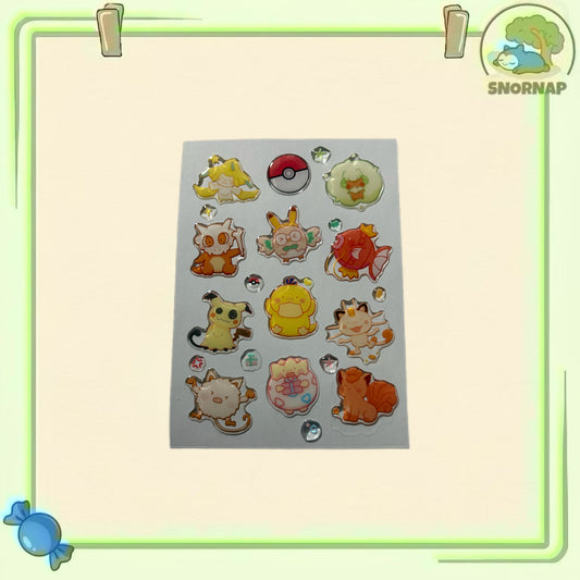 "Orange bubble" Stickers