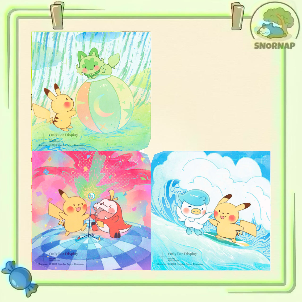 Gem 1-9 Square Photocard