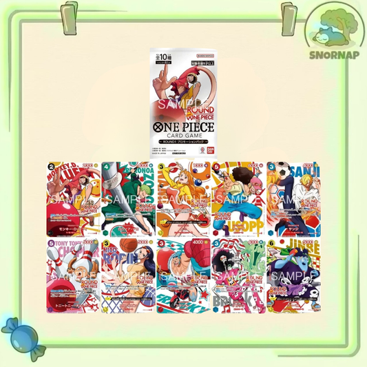 One Piece Round 1 pack JPN