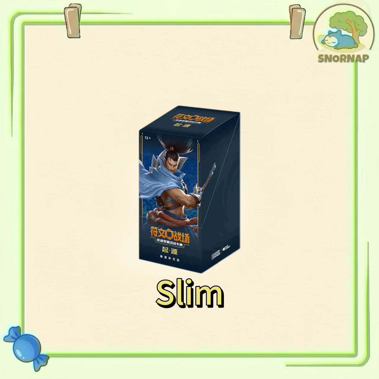 Riftbound League of Legends TCG Card Game Booster Box Slim Chinese