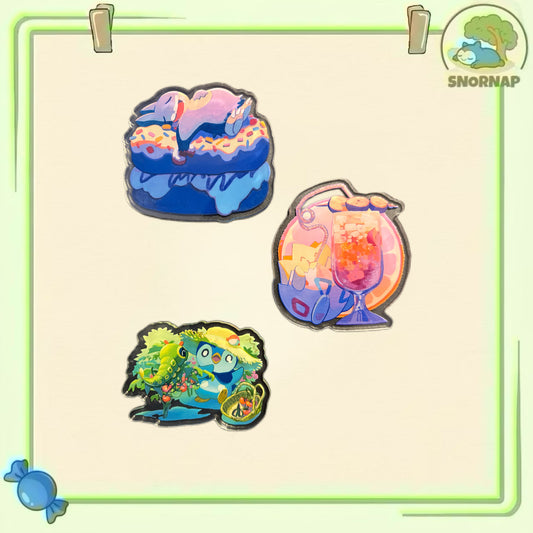 “Summer” Acrylic Magnet