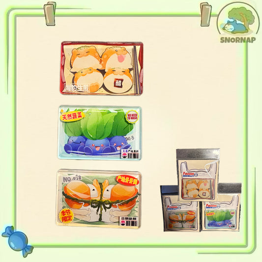 “Food Market” Acrylic Magnet