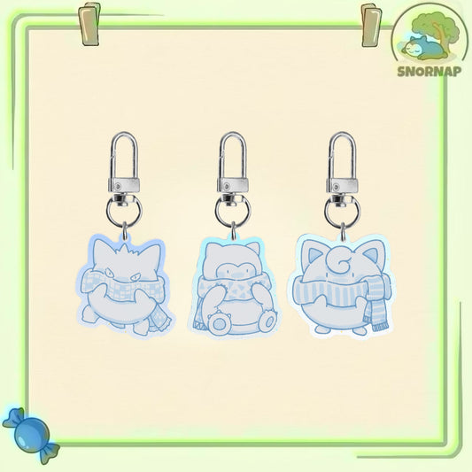 Winter Acrylic Keychain