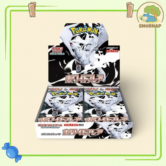Japanese White Flare/Black Bolt Booster Box
